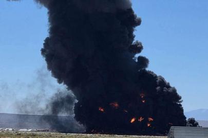 ABD Hava Kuvvetlerine ait B52 Stratofortress uçağı düştü