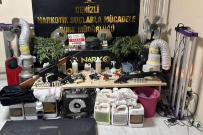 Denizli'de uyuşturucu operasyonu: Bir kişi tutuklandı