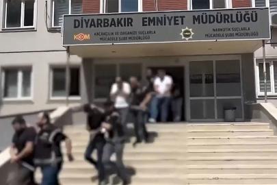 Diyarbakır'da silahlı suç örgütüne operasyon: 15 tutuklama