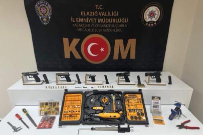 Elazığ'da silah kaçakçılığı operasyonunda 1 şüpheli tutuklandı