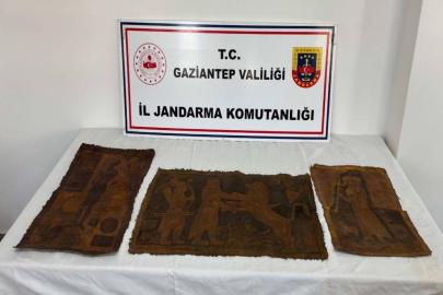 Gaziantep'te tarihi eser kaçakçılığı operasyonunda 2 şüpheli yakalandı