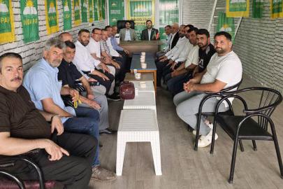 HÜDA PAR Oğuzeli İlçe Başkanı Harat güven tazeledi