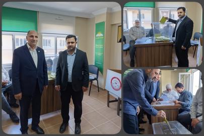 HÜDA PAR'ın Genç İlçe Kongresinde Yusuf Doğru güven tazeledi