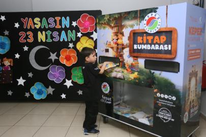 Kepez Belediyesi'nden okullara 'Kitap Kumbarası'