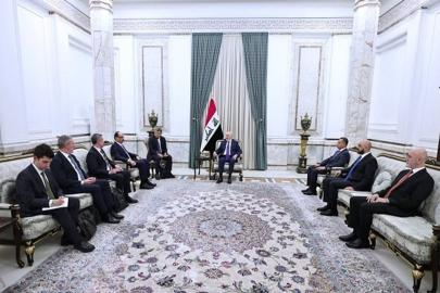 MİT Başkanı Kalın ve Irak Cumhurbaşkanı Amedi arasında kritik görüşme