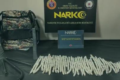 Ordu'da 1 kilogram metamfetamin ele geçirildi: 3 tutuklama