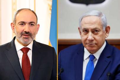 Paşinyan'dan Netanyahu'ya: 1915 iddiaları silah olarak kullanılmamalı