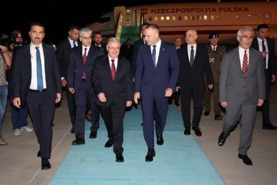 Polonya Cumhurbaşkanı Nawrocki Ankara'ya geldi
