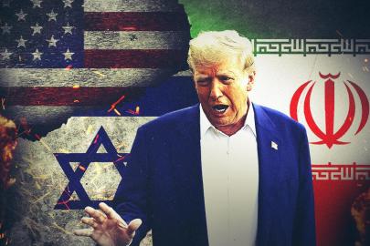 Trump'tan İran'a: Füzelerinizi fırlattınız artık masaya dönün