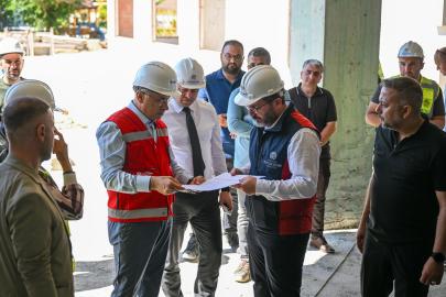 Turgut Özal Gençlik Merkezinde çalışmalar devam ediyor