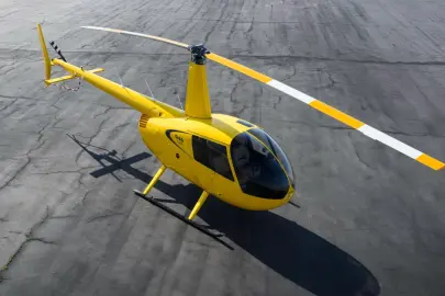 Ankara'da eğitim helikopteri düştü: 2 yaralı!
