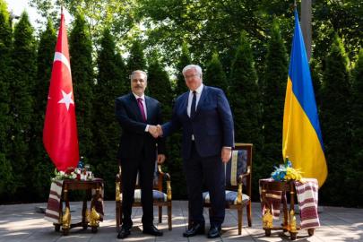 Bakan Fidan Ukraynalı mevkidaşı Sibiha ile görüştü