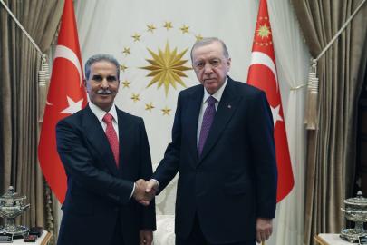 Cumhurbaşkanı Erdoğan, Irak Yüksek Yargı Konseyi Başkanı Zeydan ile görüştü