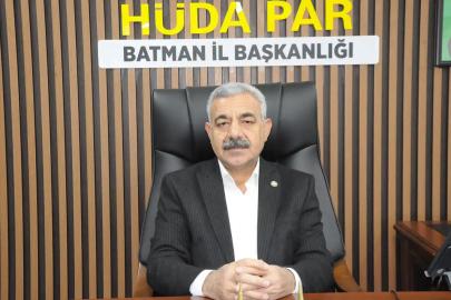 HÜDA PAR İl Başkanı Şahin: Gazze'deki insani kriz her geçen gün derinleşiyor