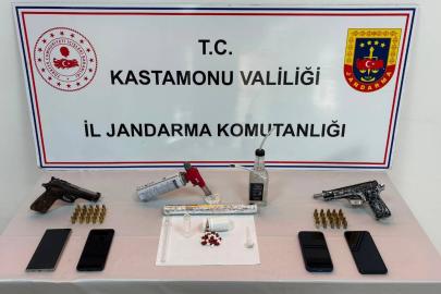 Kastamonu'da uyuşturucu operasyonlarında 3 kişi tutuklandı