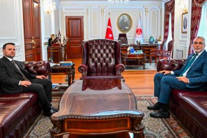 Bakan Gürlek, Bakan Işıkhan ile görüştü