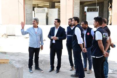 Belediye Başkanı Taşkın: Yeni Cami'mizi bir an önce hemşehrilerimizle buluşturmak istiyoruz