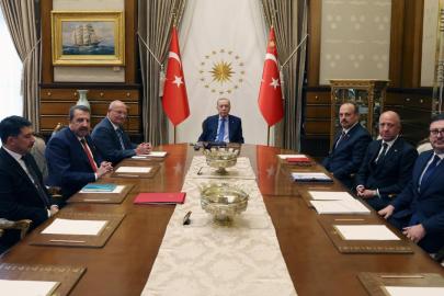 Cumhurbaşkanı Erdoğan, Ankara Valisi Canbolat'ı kabul etti