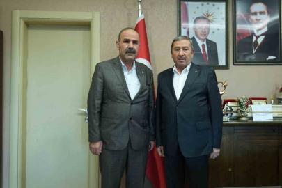 Darende Belediye Başkanı Bozkurt’tan AK Parti İlçe Başkanı Bozkurt’a ziyaret