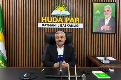 HÜDA PAR Batman İl Başkanı Şahin’den Kongreye Davet!